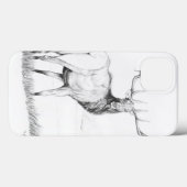 Unentscheidung ~ Fall Elk iPad Case-Mate iPhone Hülle (Rückseite (Horizontal))