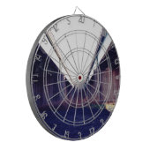 Unentscheidungsbrücke Dartscheibe (Vorderseite Links)