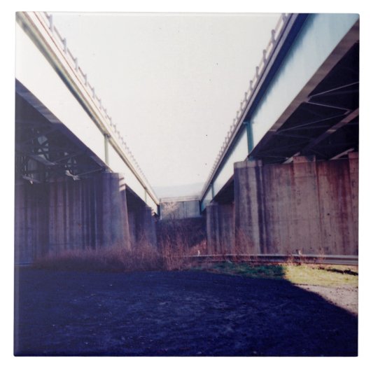 Unentscheidungsbrücke Fliese (Vorderseite)