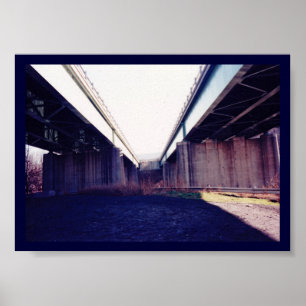 Unentscheidungsbrücke Poster