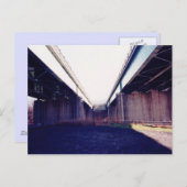 Unentscheidungsbrücke Postkarte (Vorne/Hinten)