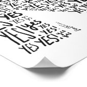 unentschieden poster (Ecke)