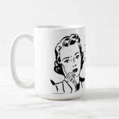 Unentschlossen Kaffeetasse (Links)