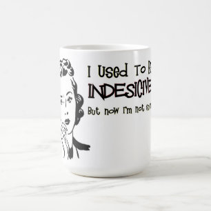 Unentschlossen Kaffeetasse