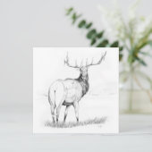 Unentschlossenheit - 5,25" x 5,25" Einladung (Stehend Vorderseite)