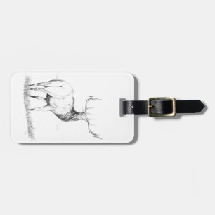 Unentschlossenheit Gepäckanhänger