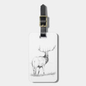 Unentschlossenheit Gepäckanhänger (Vorderseite vertikal)