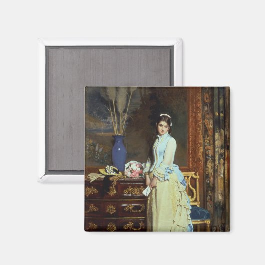 Unentschlossenheit Magnet (Vorderseite/Rückseite)