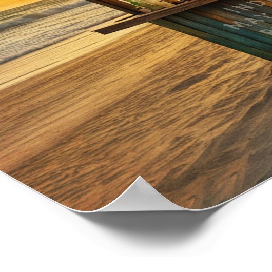 Unentschlossenheit - poster (Ecke)