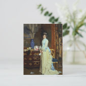 Unentschlossenheit Postkarte (Stehend Vorderseite)