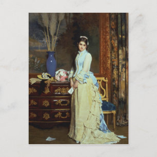 Unentschlossenheit Postkarte