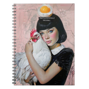 unentschuldbar originell Notebook-Journal Notizblock