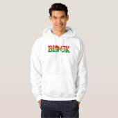 unentschuldbar schwarz hoodie (Vorne ganz)