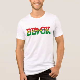 unentschuldbar schwarz Tri-Blend shirt