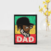 Unentschuldbar schwarzer Vater Black Vaters Prob Karte (Gelbe Blume)
