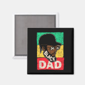 Unentschuldbar schwarzer Vater Black Vaters Prob Magnet (Vorderseite/Rückseite)