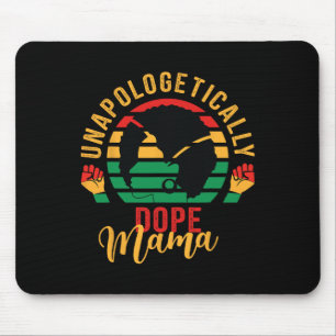 Unentschuldbar Schwarzmonatsgeschichte Afrikanisch Mousepad
