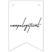 Unentschuldbar - Stolz ausstehen Wimpelkette (Dritte Fahne)