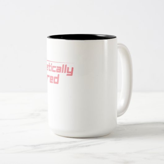 Unentschuldbar wiederhergestellte Tasse (VorderseiteRechts)