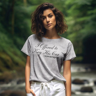 Unentschuldbare Unterstützung: "Ich habe ihm angeb T-Shirt