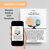 Unequal Yoke Relationship Card Ankündigung