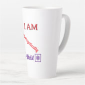 Unerbittlich Atheistisch Milchtasse (Rechte Ecke)