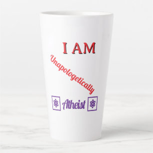Unerbittlich Atheistisch Milchtasse