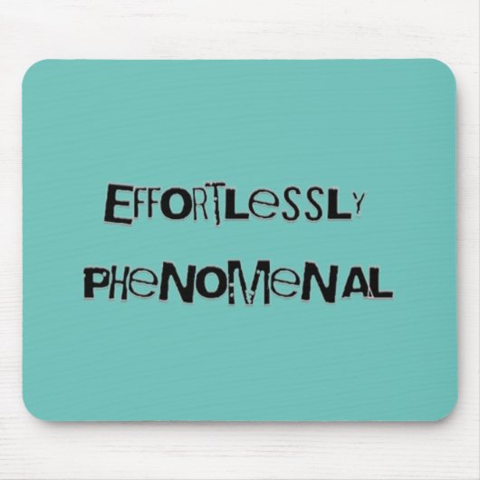 Unerbittlich auffällige Mousepad (Vorne)