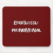 Unerbittlich auffällige Mousepad (Vorne)