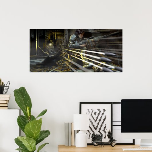 unerbittlich poster (Heimbüro)