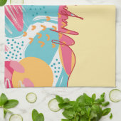 Unerbittliche, kühne, feminine Aussage Geschirrtuch (Gefaltet)