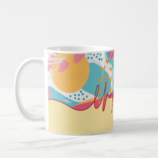 Unerbittliche, kühne, feminine Aussage Kaffeetasse (Links)