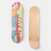 Unerbittliche, kühne, feminine Aussage Skateboard (Vorderseite)