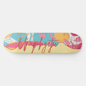 Unerbittliche, kühne, feminine Aussage Skateboard (Horizontal)