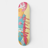 Unerbittliche, kühne, feminine Aussage Skateboard (Vorderseite)