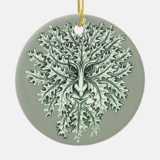 Unerfahrener Mitarbeiter Keramik Ornament (Vorne)