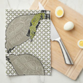 Unerlaubte Handlung die Schildkröte Handtuch (Viertel Falte)