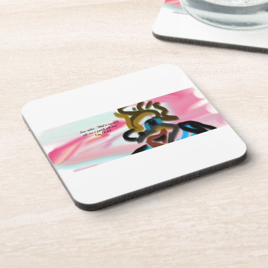 unerreichbar getränkeuntersetzer (Linke Seite)