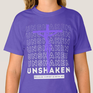 Unerschütterlich - Christentum Spirituell Schrift  T-Shirt