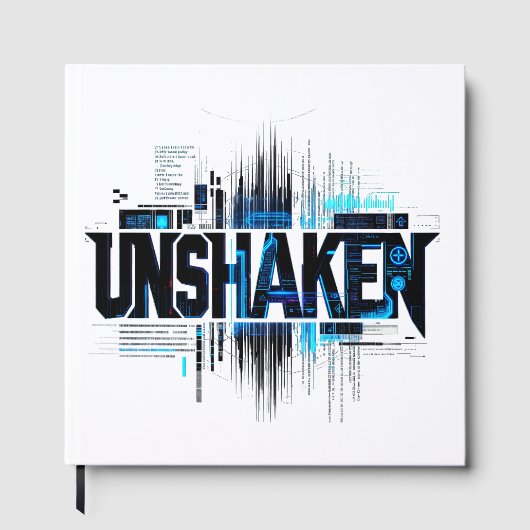 "Unerschütterlich" Cyberpunk-Gästebuch Gästebuch (Vorderseite)