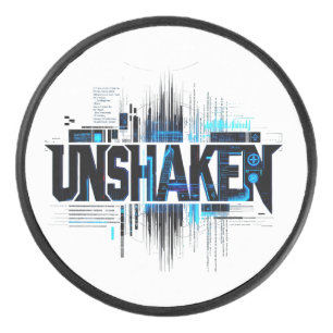 "Unerschütterlich" Cyberpunk-Hockeypuck Eishockey Puck