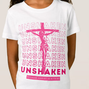 Unerschütterlich - Gott Jesus Christus Gebetsgrafi T-Shirt