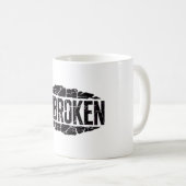 Unerschütterliche Motivation Kaffeetasse (VorderseiteRechts)