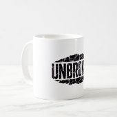 Unerschütterliche Motivation Kaffeetasse (Vorderseite Links)