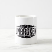 Unerschütterliche Motivation Kaffeetasse (Mittel)