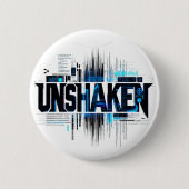 Unerschütterlicher Cyberpunk-Button-Pin Button (Vorderseite)