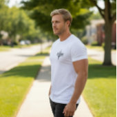 Unerschütterlicher Krieger Tri-Blend Shirt