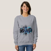 Unerschütterliches Cyberpunk-Tech-Sweatshirt Sweatshirt (Vorne ganz)