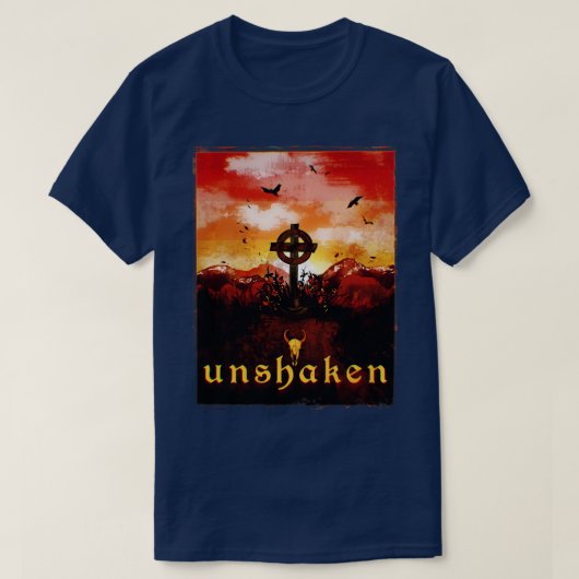 unerschüttert T-Shirt (Design vorne)