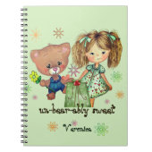 Unerträglich süßer Teddybär Notizblock (Vorderseite)